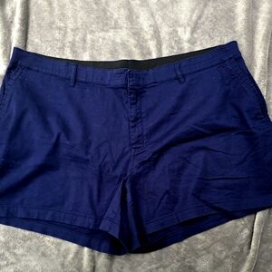Lane Bryant Navy Women's Bermudas